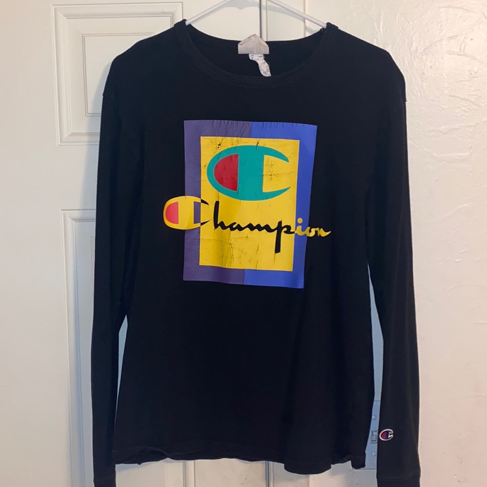 Men’s long sleeve champion t shirt